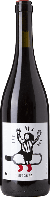 21,95 € Spedizione Gratuita | Vino Rosso Tavijn Ruschena D.O.C. Piedmont Piemonte Italia Ruchè 75 cl