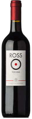19,95 € Kostenloser Versand | Rotwein Castelli del Grevepesa Ross O I.G.T. Toscana Toskana Italien Sangiovese, Bacca Flasche 75 cl