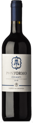 14,95 € 免费送货 | 红酒 Castelli del Grevepesa Pontormo D.O.C.G. Chianti 托斯卡纳 意大利 Sangiovese, Canaiolo 瓶子 75 cl