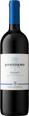 13,95 € 免费送货 | 红酒 Castelli del Grevepesa Pontormo D.O.C.G. Chianti 托斯卡纳 意大利 Sangiovese, Canaiolo 瓶子 75 cl