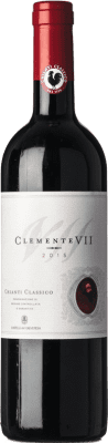 16,95 € Kostenloser Versand | Rotwein Castelli del Grevepesa Clemente VII Klassisch D.O.C.G. Chianti Toskana Italien Sangiovese 75 cl
