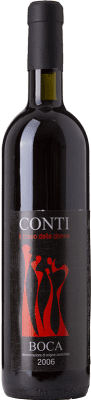 102,95 € Kostenloser Versand | Rotwein Castello Conti D.O.C. Boca Piemont Italien Nebbiolo, Vespolina, Rara Flasche 75 cl