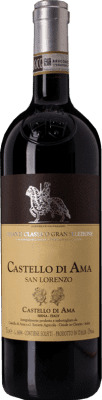 79,95 € Spedizione Gratuita | Vino rosso Castello di Ama Gran Selezion San Lorenzo D.O.C.G. Chianti Classico Toscana Italia Merlot, Sangiovese Bottiglia 75 cl