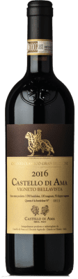 424,95 € Free Shipping | Red wine Castello di Ama Gran Selezione Bellavista D.O.C.G. Chianti Classico Tuscany Italy Sangiovese, Malvasia Black Bottle 75 cl