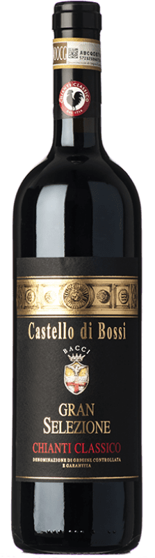 44,95 € Kostenloser Versand | Rotwein Castello di Bossi Gran Selezione D.O.C.G. Chianti Classico Toskana Italien Sangiovese Flasche 75 cl