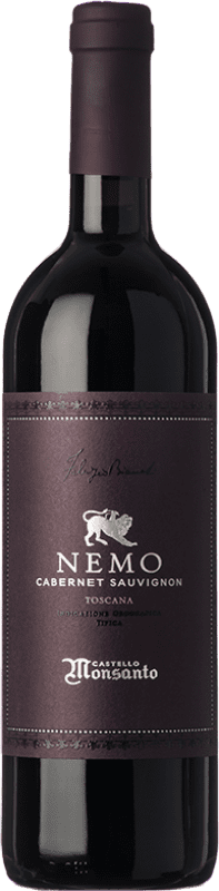 48,95 € Spedizione Gratuita | Vino Rosso Castello di Monsanto Nemo I.G.T. Toscana Toscana Italia Cabernet Sauvignon 75 cl