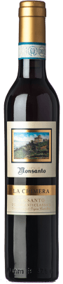 51,95 € Kostenloser Versand | Süßer Wein Castello di Monsanto La Chimera D.O.C. Vin Santo del Chianti Classico Toskana Italien Malvasía, Trebbiano Halbe Flasche 37 cl