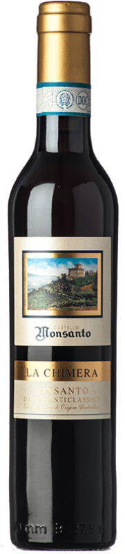 51,95 € 送料無料 | 甘口ワイン Castello di Monsanto La Chimera D.O.C. Vin Santo del Chianti Classico トスカーナ イタリア Malvasía, Trebbiano ハーフボトル 37 cl