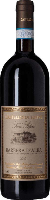 22,95 € Envio grátis | Vinho Tinto Castello di Neive Santo Stefano D.O.C. Barbera d'Alba Piemonte Itália Barbera 75 cl