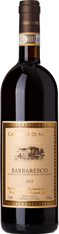 35,95 € Бесплатная доставка | Красное вино Castello di Neive D.O.C.G. Barbaresco Пьемонте Италия Nebbiolo бутылка 75 cl