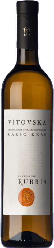 39,95 € Бесплатная доставка | Белое вино Castello di Rubbia D.O.C. Carso Фриули-Венеция-Джулия Италия Vitovska — Витовска Бутылка 75 cl