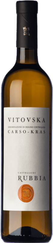 37,95 € Free Shipping | White wine Castello di Rubbia D.O.C. Carso Friuli-Venezia Giulia Italy Vitovska Bottle 75 cl