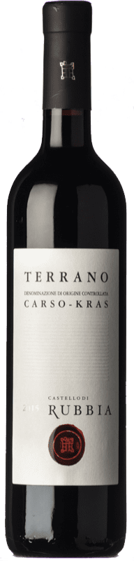 39,95 € Бесплатная доставка | Красное вино Castello di Rubbia D.O.C. Carso Фриули-Венеция-Джулия Италия Terrantez — Террантеш Бутылка 75 cl