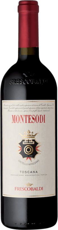 66,95 € 免费送货 | 红酒 Marchesi de' Frescobaldi Castello Nipozzano Montesodi I.G.T. Toscana 托斯卡纳 意大利 Sangiovese 瓶子 75 cl