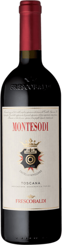 72,95 € Kostenloser Versand | Rotwein Marchesi de' Frescobaldi Castello Nipozzano Montesodi I.G.T. Toscana Toskana Italien Sangiovese 75 cl