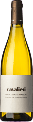 12,95 € Envio grátis | Vinho branco Cavalieri D.O.C. Verdicchio di Matelica Marche Itália Verdicchio Garrafa 75 cl
