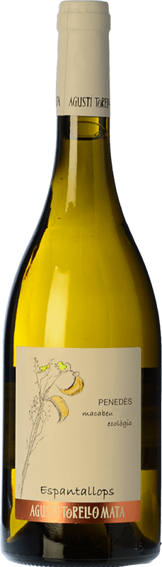 11,95 € Free Shipping | White Wine Agustí Torelló Espantallops Crianza — Aged D.O. Penedès Catalonia Spain Macabeo Eco — Organic 75 cl