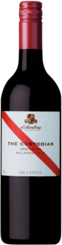 15,95 € 免费送货 | 红酒 D'Arenberg Custodian Grenache I.G. McLaren Vale 麦克拉伦谷 澳大利亚 Grenache Tintorera 瓶子 75 cl