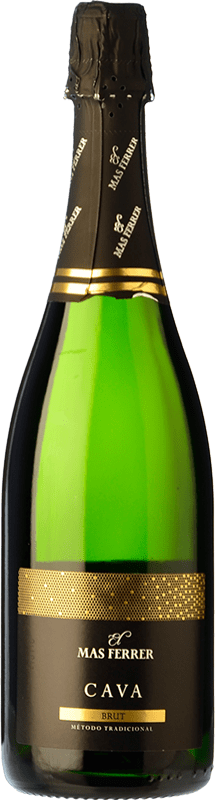 7,95 € 免费送货 | 白起泡酒 El Mas Ferrer 香槟 D.O. Cava 西班牙 Macabeo, Xarel·lo, Parellada 瓶子 75 cl