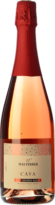 10,95 € 送料無料 | ロゼスパークリングワイン El Mas Ferrer Rosat Brut 予約 D.O. Cava スペイン Grenache, Pinot Black ボトル 75 cl