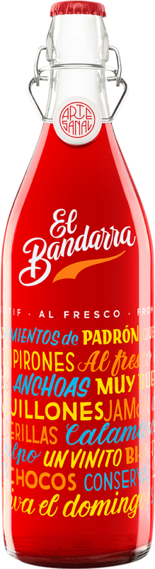 15,95 € Envío gratis | Vermut Martí Serdà El Bandarra Al Fresco D.O. Catalunya Cataluña España Garnacha Botella 1 L