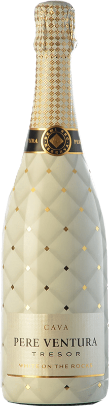 19,95 € Envoi gratuit | Vin Mousseux Blanc Pere Ventura Tresor on the Rocks Brut D.O. Cava Espagne Macabeo — Macabeu, Xarel·lo, Parellada Bouteille 75 cl