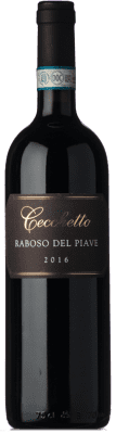 24,95 € Free Shipping | Red Wine Cecchetto D.O.C. Piave Veneto Italy Raboso 75 cl