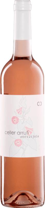 8,95 € Envio grátis | Vinho rosé Arrufí Corritjola Jovem D.O. Terra Alta Catalunha Espanha Syrah, Grenache Garrafa 75 cl