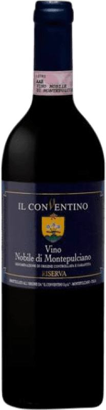 29,95 € 免费送货 | 红葡萄酒 Il Conventino 预订 D.O.C.G. Vino Nobile di Montepulciano 托斯卡纳 意大利 Sangiovese, Colorino, Canaiolo, Mammolo Eco 生态 有机 天然 瓶子 75 cl