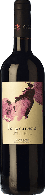 21,95 € Free Shipping | Red wine Cal Bessó La Prunera Aged D.O. Montsant Catalonia Spain Carignan, Grenache Hairy Bottle 75 cl