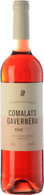 11,95 € Free Shipping | Rosé Wine Comalats Gavernera Young D.O. Costers del Segre Catalonia Spain Syrah — Shiraz Eco — Organic 75 cl
