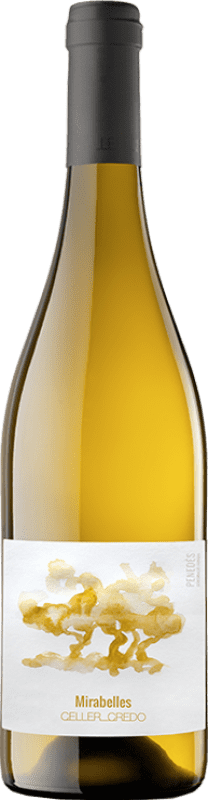 41,95 € Spedizione Gratuita | Vino Bianco Credo Mirabelles Crianza — Invecchiato in Botte D.O. Penedès Catalogna Spagna Malvasia Eco — Biologico 75 cl