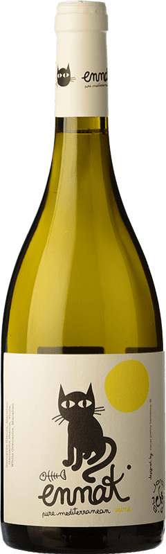 10,95 € Envio grátis | Vinho Branco Jordi Miró Ennak D.O. Terra Alta Catalunha Espanha Garnacha — Grenache, Viura Garrafa 75 cl