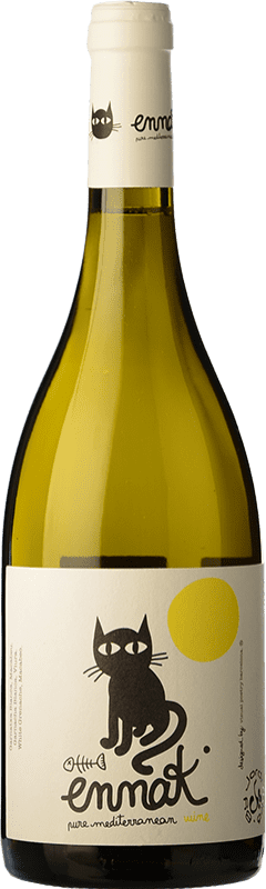 9,95 € Spedizione Gratuita | Vino bianco Jordi Miró Ennak Blanc D.O. Terra Alta Catalogna Spagna Viura, Grenache Bianca Bottiglia 75 cl