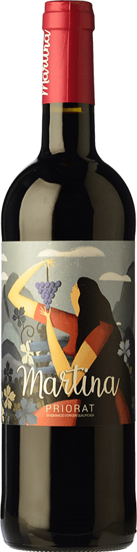 10,95 € Бесплатная доставка | Красное вино Sabaté Martina Negre Молодой D.O.Ca. Priorat Каталония Испания Carignan бутылка 75 cl