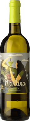 10,95 € Spedizione Gratuita | Vino bianco Sabaté Martina Blanc D.O.Ca. Priorat Catalogna Spagna Grenache Bianca, Moscato, Macabeo Bottiglia 75 cl