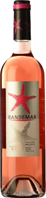 10,95 € 免费送货 | 玫瑰酒 Tianna Negre Randemar Rosat I.G.P. Vi de la Terra de Mallorca 马略卡 西班牙 Cabernet Sauvignon, Mantonegro 瓶子 75 cl