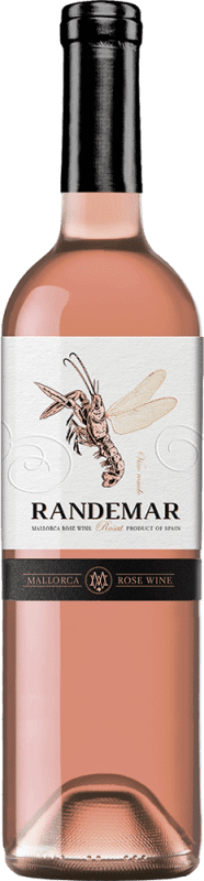 10,95 € Free Shipping | Rosé Wine Tianna Negre Randemar I.G.P. Vi de la Terra de Mallorca Majorca Spain Cabernet Sauvignon, Mantonegro Bottle 75 cl