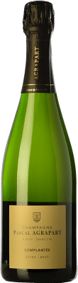 82,95 € Kostenloser Versand | Weißer Sekt Agrapart Grand Cru Complantée Extra Brut A.O.C. Champagne Champagner Frankreich Spätburgunder, Chardonnay, Weißburgunder, Pinot Meunier, Petit Meslier Flasche 75 cl