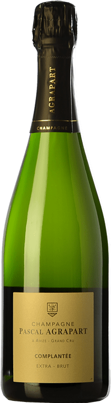 82,95 € Kostenloser Versand | Weißer Sekt Agrapart Grand Cru Complantée Extra Brut A.O.C. Champagne Champagner Frankreich Spätburgunder, Chardonnay, Weißburgunder, Pinot Meunier, Petit Meslier Flasche 75 cl