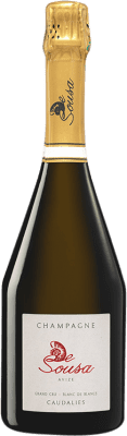 129,95 € Free Shipping | White sparkling De Sousa Caudalies Grand Cru Brut A.O.C. Champagne Champagne France Chardonnay Bottle 75 cl