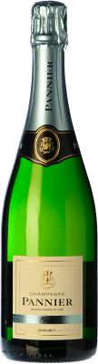 36,95 € Envio grátis | Espumante branco Pannier Extra Brut A.O.C. Champagne Champagne França Pinot Preto, Chardonnay, Pinot Meunier Garrafa 75 cl