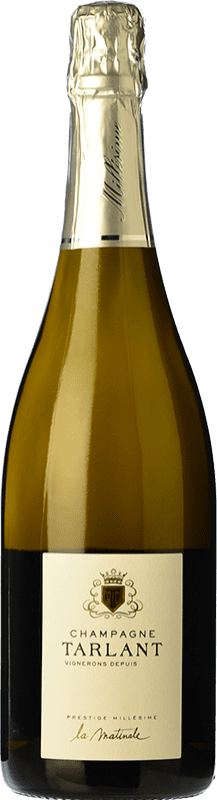 79,95 € Spedizione Gratuita | Spumante bianco Tarlant La Matinale Prestige Brut Nature A.O.C. Champagne champagne Francia Pinot Nero, Chardonnay, Pinot Meunier Bottiglia 75 cl