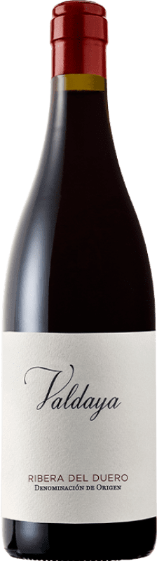 45,95 € Spedizione Gratuita | Vino rosso Valdaya D.O. Ribera del Duero Castilla y León Spagna Tempranillo Bottiglia 75 cl