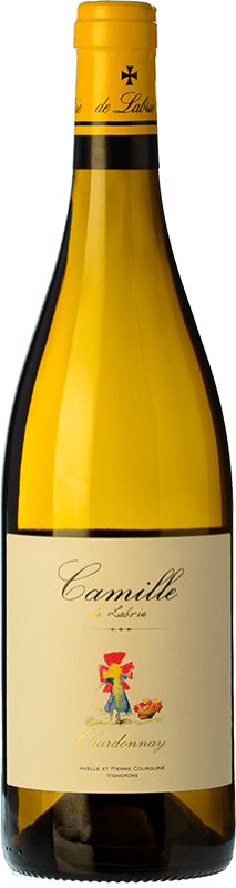 9,95 € Envio grátis | Vinho branco Château Croix de Labrie Camille de Labrie França Chardonnay Garrafa 75 cl
