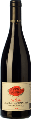 15,95 € 送料無料 | 赤ワイン Château de Chaintres Les Sables 若い A.O.C. Saumur-Champigny ロワール フランス Cabernet Franc — カベルネ・フラン Eco — エコ ビオ オーガニック 75 cl