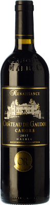 12,95 € Spedizione Gratuita | Vino rosso Château de Gaudou Renaissance Crianza A.O.C. Cahors Piemonte Francia Malbec Bottiglia 75 cl