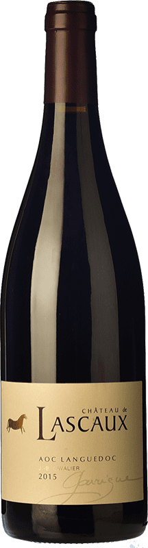 12,95 € Spedizione Gratuita | Vino rosso Château de Lascaux Garrigue Rouge Giovane I.G.P. Vin de Pays Languedoc Languedoc Francia Syrah, Grenache, Monastrell Bottiglia 75 cl