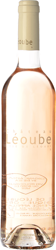 19,95 € Free Shipping | Rosé wine Château de Léoube Rosé de Léoube Young A.O.C. Côtes de Provence Provence France Syrah, Grenache, Mourvèdre, Cinsault Bottle 75 cl