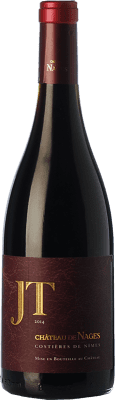 19,95 € Envoi gratuit | Vin rouge Château de Nages JT Rouge Chêne A.O.C. Costières de Nîmes Rhône France Syrah, Mourvèdre Bouteille 75 cl